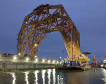 TX-10000 in Gulf Copper dry dock